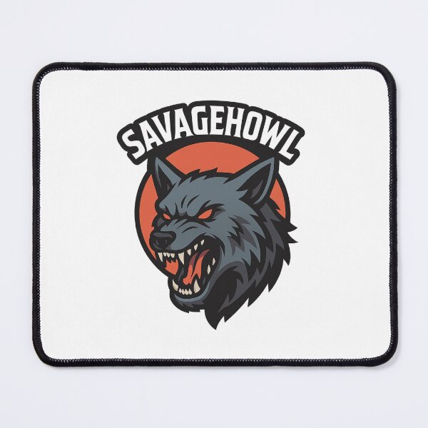 Item preview, “SavageHowl” – Feral Wolf Power Tee designed and sold by wr3ckski.