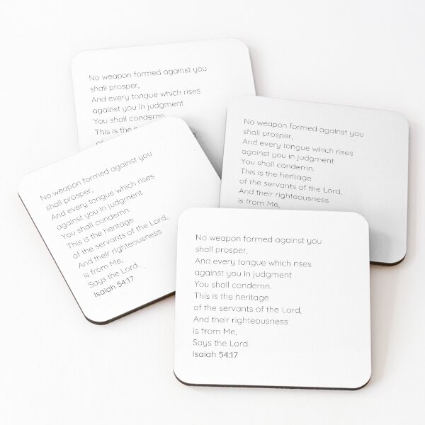 Item preview, Isaiah 54:17 designed and sold by esha charles.