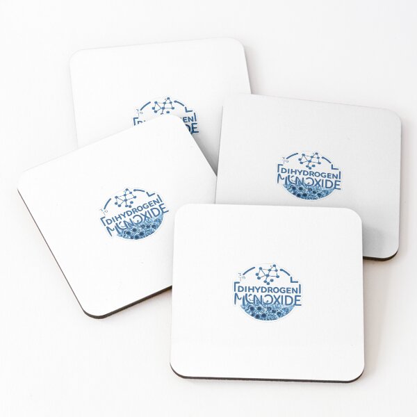 Item preview, Dihydrogen Monoxide Sticker designed and sold by Victoriella-v.