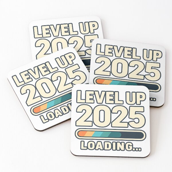 Item preview, “Level Up: 2025 Loading…” – New Year Countdown designed and sold by wr3ckski.