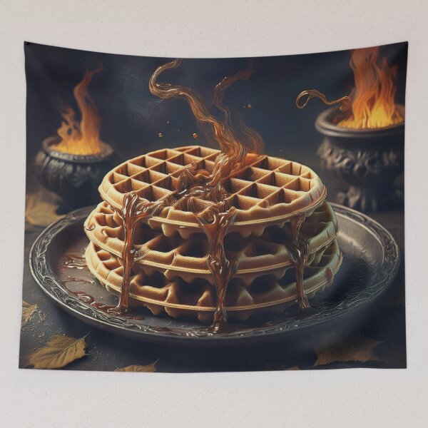 Item preview, Creepy Waffles  designed and sold by MontartRoma.
