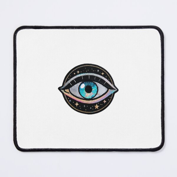 Item preview, Eye Embroidered Iron On Patch designed and sold by Peecoo.