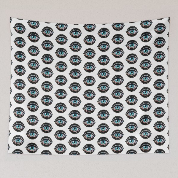 Item preview, Eye Embroidered Iron On Patch designed and sold by Peecoo.