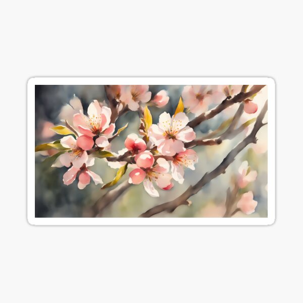 Item preview, Sunlit Pink Apple Blossoms designed and sold by BookCovered.
