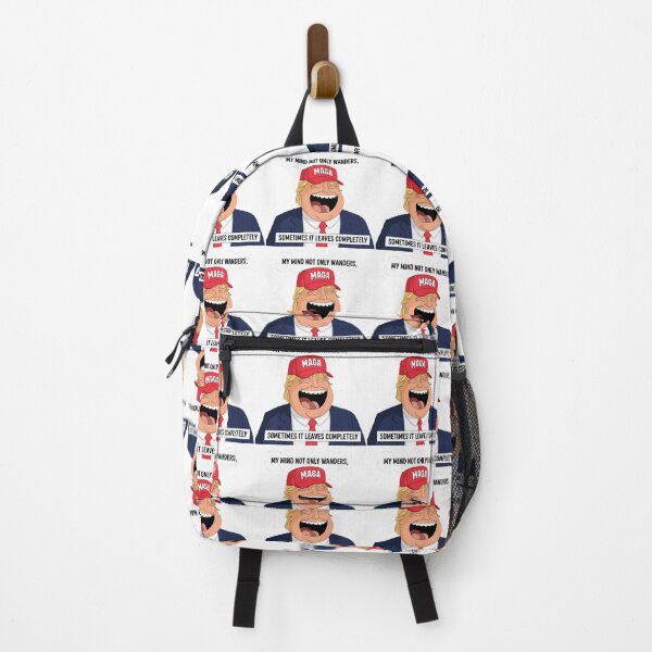 Item preview, Donald Trump, mind wanders, MAGA, joke, funnyfits70, Humor, Funny, retro, vintage, funny quotes, animal humor, designed and sold by FunnyFits70.