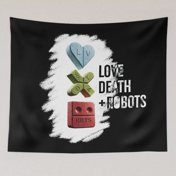 Item preview, Love Death and Robots (2025) designed and sold by ArtIsOm.