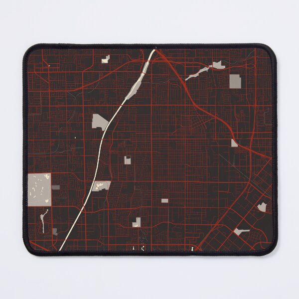 Item preview, Santa Ana City Map of California, USA - Vector designed and sold by deMAP.