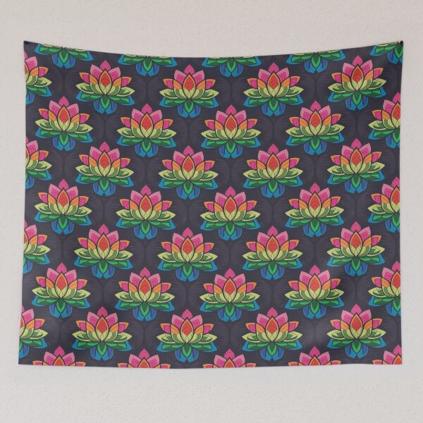 Item preview, Psychedelic Flower | T-Shirt designed and sold by NicolasGlowArt.
