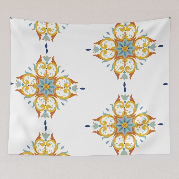 Item preview, Spanish Tile Diamond designed and sold by Sarah Marsh.