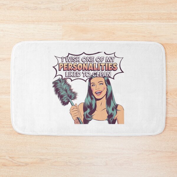 Item preview, Multiple Personalities, Zero Maids, housework, messy, clean, funnyfits70, Humor, Funny, retro, vintage, funny quotes, animal humor, designed and sold by FunnyFits70.