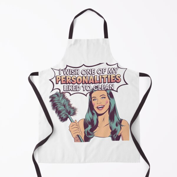 Item preview, Multiple Personalities, Zero Maids, housework, messy, clean, funnyfits70, Humor, Funny, retro, vintage, funny quotes, animal humor, designed and sold by FunnyFits70.