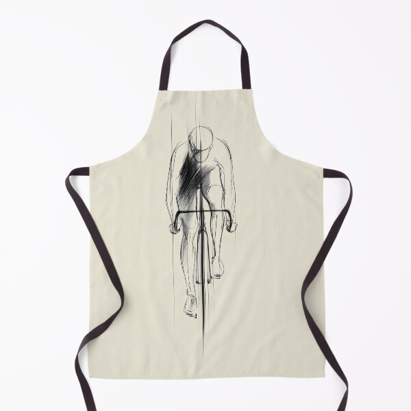 Item preview, Cyclist racing downhill designed and sold by Made-by-Gus.