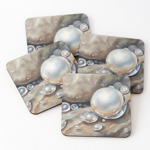 Item preview, Large Pearl on Stones designed and sold by CalmnessbyChoice.