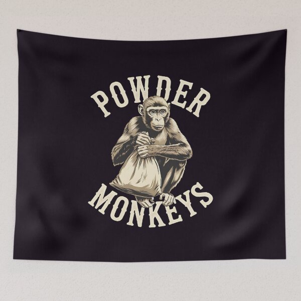 Item preview, Powder monkey - vintage style designed and sold by Darkifun.