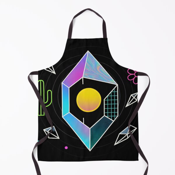 Item preview, Neon Cyber Crystal Desert Oasis designed and sold by MysticArtisan.
