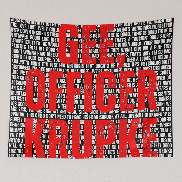 Item preview, West Side Story lyrics  designed and sold by broadwaygirl142.