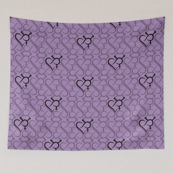 Item preview, Inclusivity & Love Symbol Pattern designed and sold by Lahila Designs.