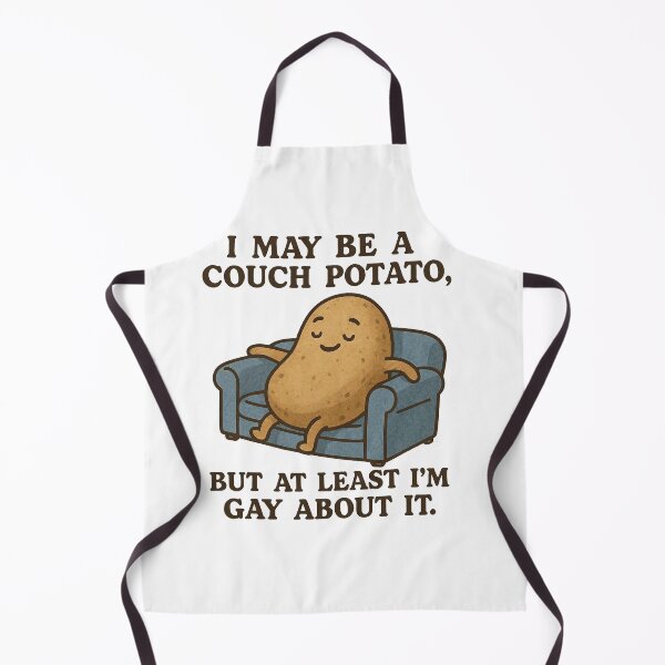 Item preview, Funny Couch Potato Gay Pride Humor designed and sold by Owcomm.