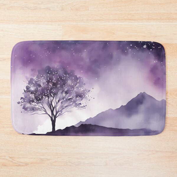 Item preview, Purple Tree Silhouette designed and sold by CalmnessbyChoice.