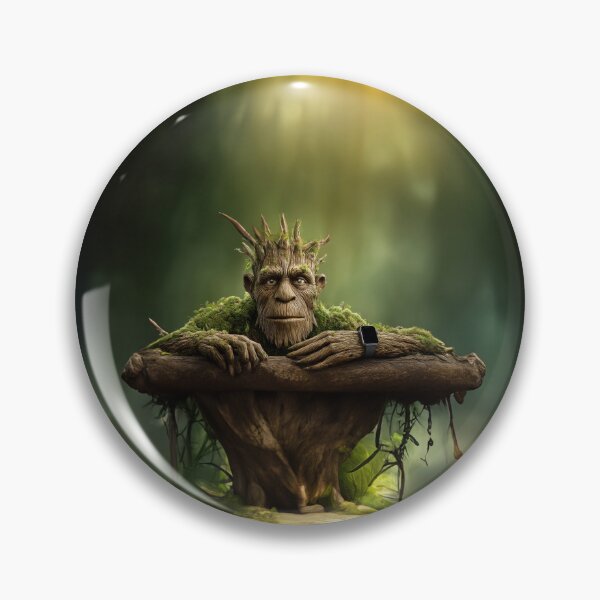 Item preview, Humanoid service representative with smart watch designed and sold by Made-by-Gus.