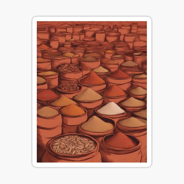 Item preview, Spice Bags in Market designed and sold by BookCovered.