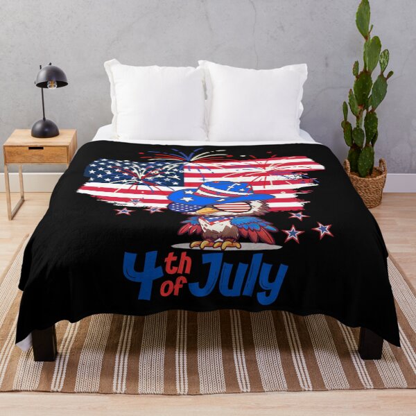 Item preview, Patriotic Eagle 4th of July – Cute Cartoon USA Independence Day Design designed and sold by PeteLawliiet.