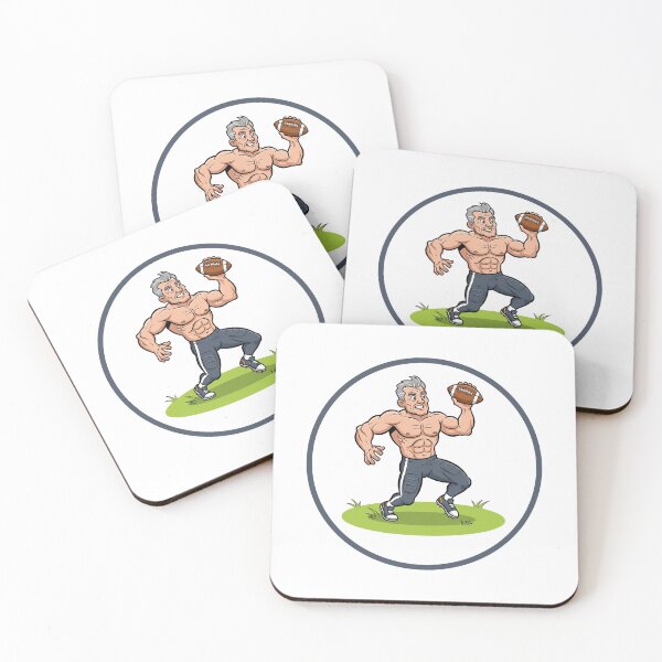 Item preview, Muscular American Football Bodybuilder Dad designed and sold by muscledaddies.