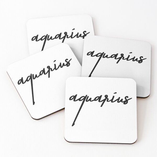 Item preview, Aquarius Star Sign Anti-Love Quote designed and sold by ReggieDior.