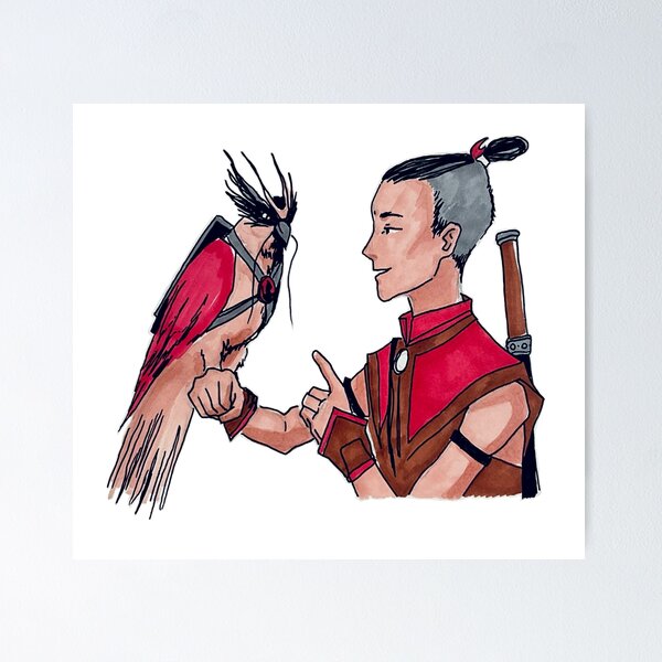 Item preview, Sokka and Hawky designed and sold by NaomiMarshallEA.