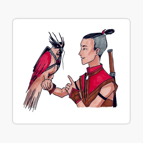 Item preview, Sokka and Hawky designed and sold by NaomiMarshallEA.