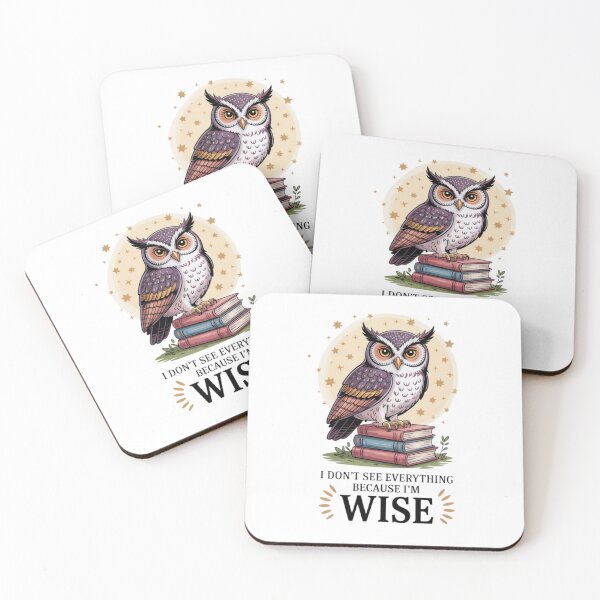 Item preview, wise owl designed and sold by Tartarsus.