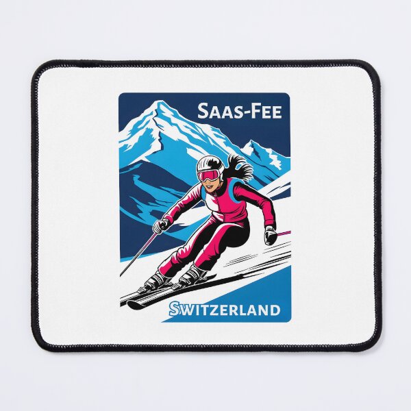 Item preview, Saas-Fee - Switzerland  designed and sold by GoodOldVintage.