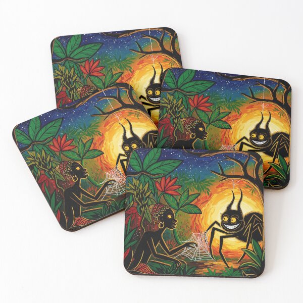 Item preview, Woman and the Grinning Spider designed and sold by ethnicdigital.