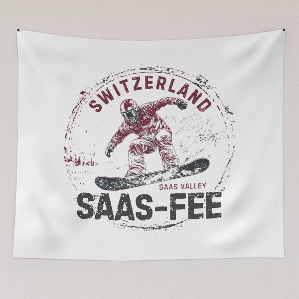 Item preview, Saas-Fee - Switzerland  designed and sold by GoodOldVintage.
