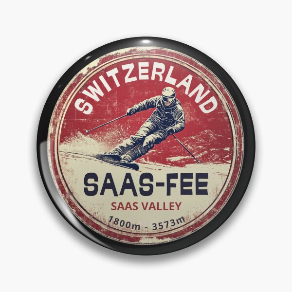 Item preview, Saas-Fee - Switzerland  designed and sold by GoodOldVintage.