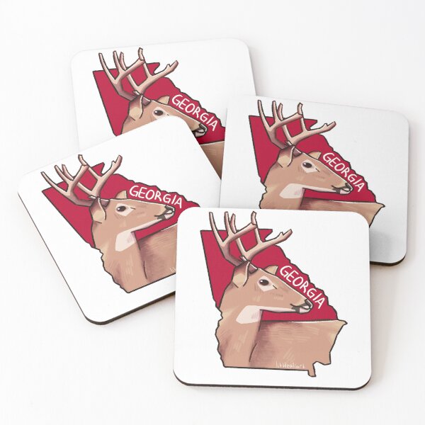 Item preview, Georgia State Mammal - White-Tailed Deer designed and sold by littlealiart.