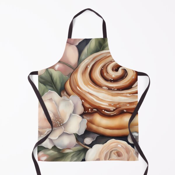 Item preview, Cinnamon Bun and Flowers designed and sold by CalmnessbyChoice.