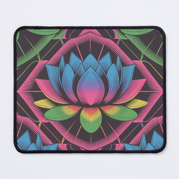 Item preview, Psychedelic Flower | T-Shirt designed and sold by NicolasGlowArt.