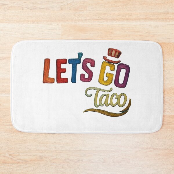 Item preview, Let's go taco water color design designed and sold by VibeVault12.