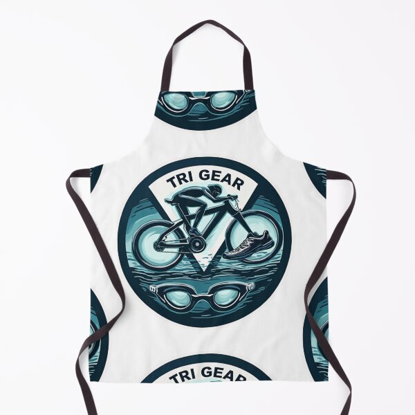Item preview, "TRI GEAR | Bold Triathlon Sticker for Swim • Bike • Run Addicts" designed and sold by Triathlongram.