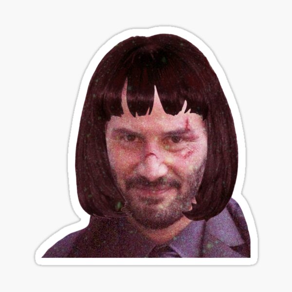 Artikel-Vorschau von Keanu Reeves serviert einen Bob, designt und verkauft von FortheDivas.