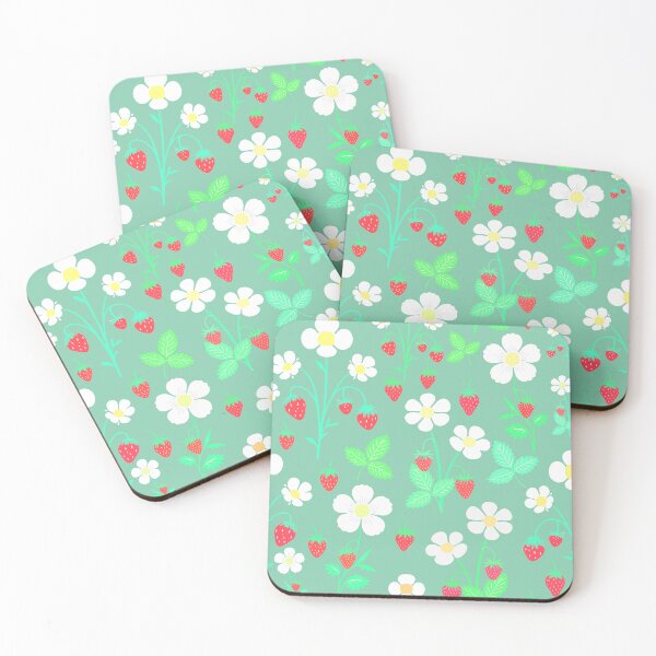 Item preview, Wild Strawberries Sage Green designed and sold by SilverPegasus.
