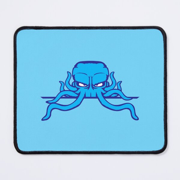 Item preview, Octopus hiding bag behind wall fence alien cool designed and sold by shirt-o-mat.