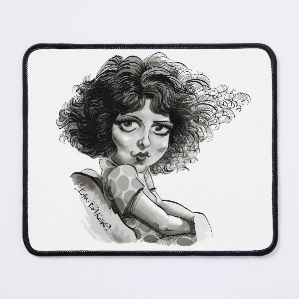Item preview, Clara Bow caricature by Ian Baker designed and sold by IanBakerToons.