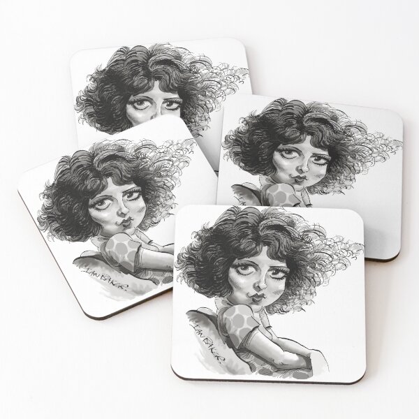 Item preview, Clara Bow caricature by Ian Baker designed and sold by IanBakerToons.