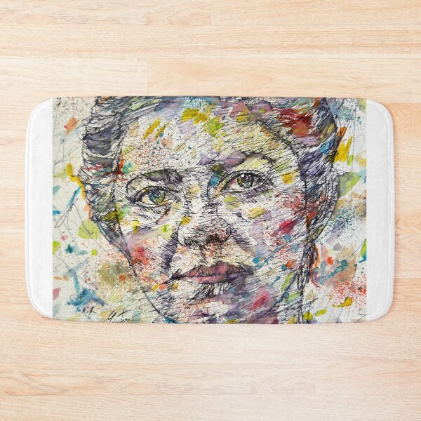 Item preview, AMY BEACH watercolor and ink portrait designed and sold by lautir.