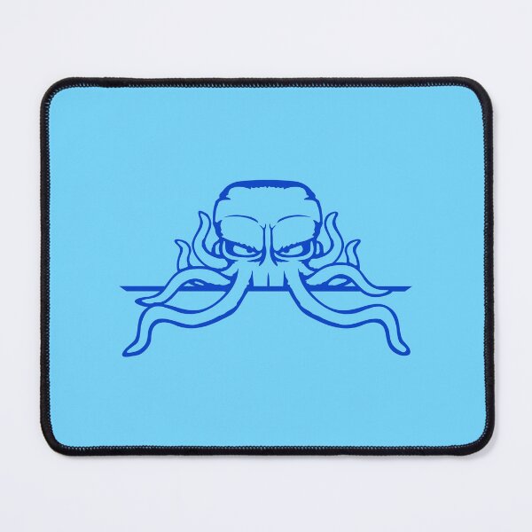 Item preview, Octopus hiding bag behind wall fence alien cool designed and sold by shirt-o-mat.