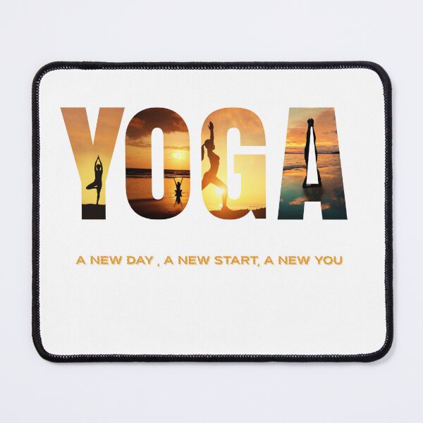 Item preview, Yoga - A new beginning designed and sold by MedhaCreations.