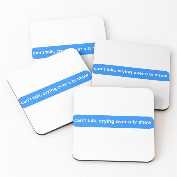 Item preview, can’t talk, crying over a tv show designed and sold by Newluck01.