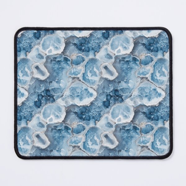 Item preview, Frosted Geode Crystals Icy Tones designed and sold by MidArtForge.